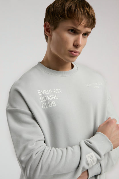 Everlast Boxing Club Açık Gri Erkek Sweatshirt