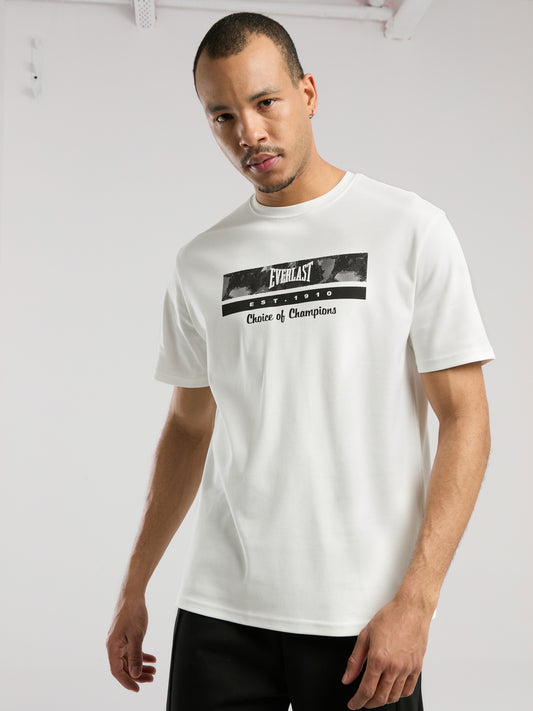 Everlast Champions Collection Beyaz Erkek Tişört