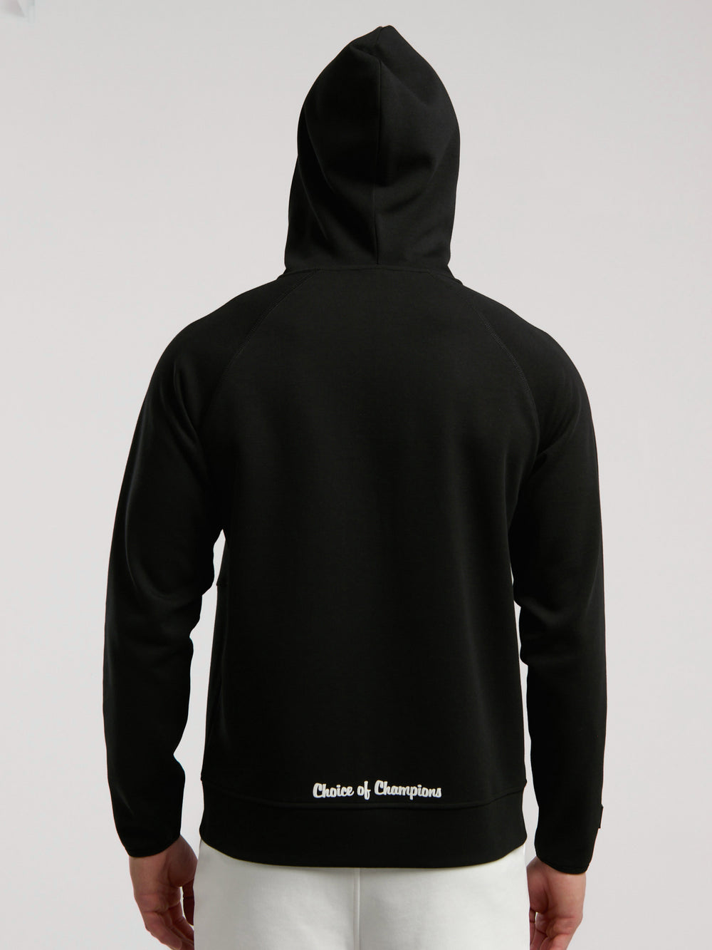 Everlast Champions Collection Siyah Erkek Yüksek Yaka Full Zip Kapüşonlu Sweatshirt