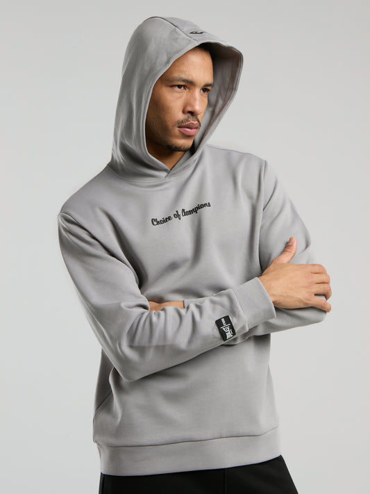 Everlast Champions Collection Gri Erkek Kapüşonlu Sweatshirt