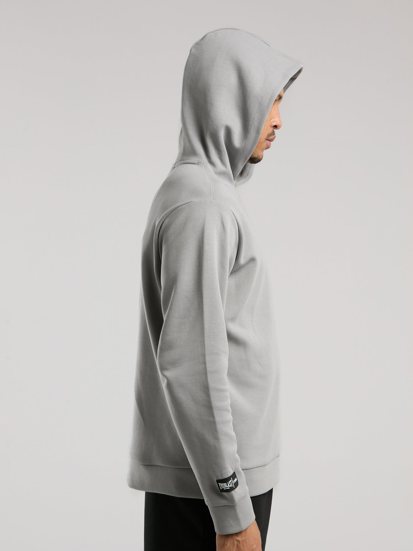 Everlast Champions Collection Gri Erkek Kapüşonlu Sweatshirt