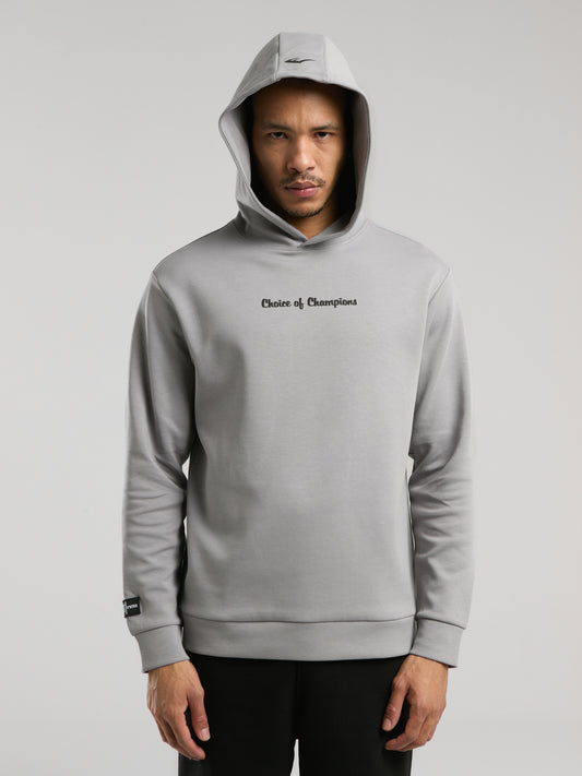 Everlast Champions Collection Gri Erkek Kapüşonlu Sweatshirt