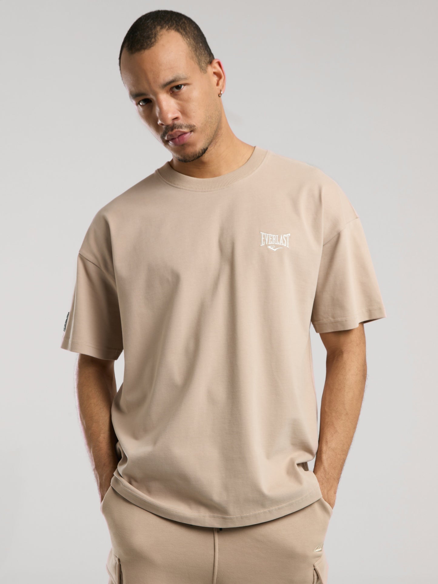 Ever Essentials Oversize Kum Erkek Tişört