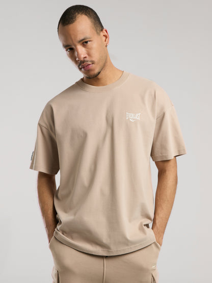 Ever Essentials Oversize Kum Erkek Tişört