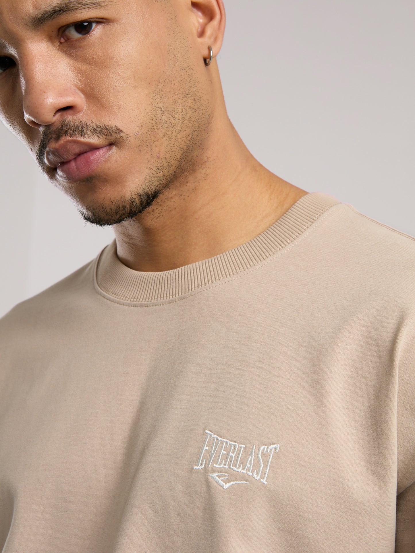 Ever Essentials Oversize Kum Erkek Tişört