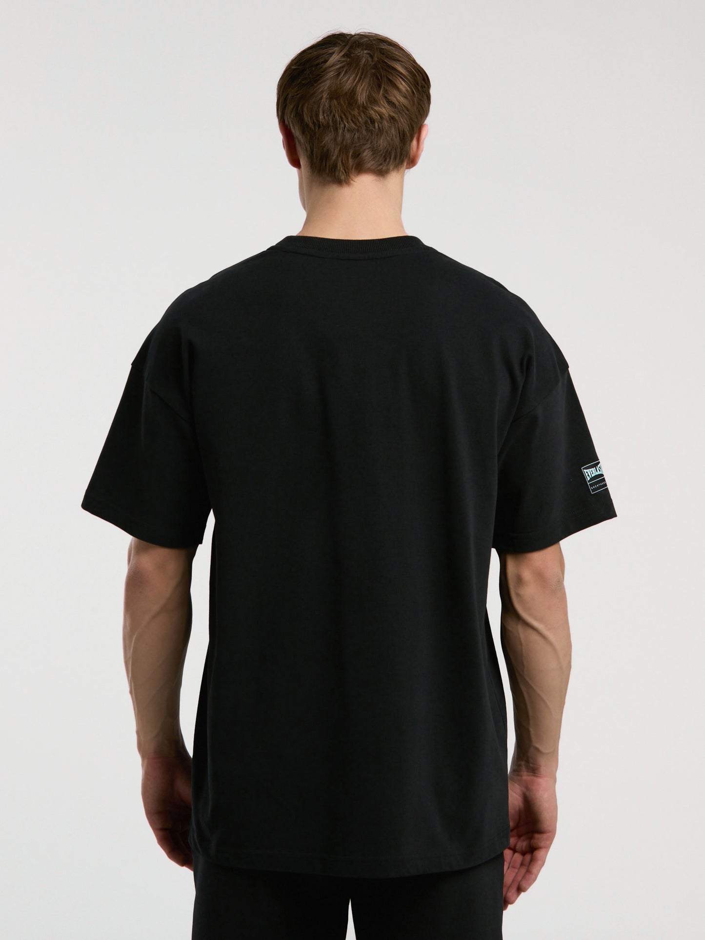 Ever Essentials Oversize Siyah Erkek Tişört