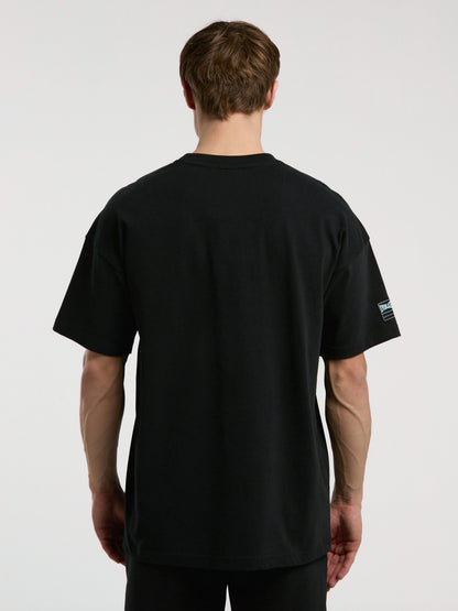 Ever Essentials Oversize Siyah Erkek Tişört