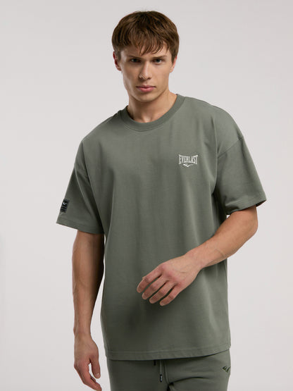 Ever Essentials Oversize Haki Erkek Tişört