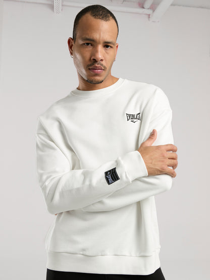 Ever Essentials Comfort Beyaz Erkek Sweatshirt