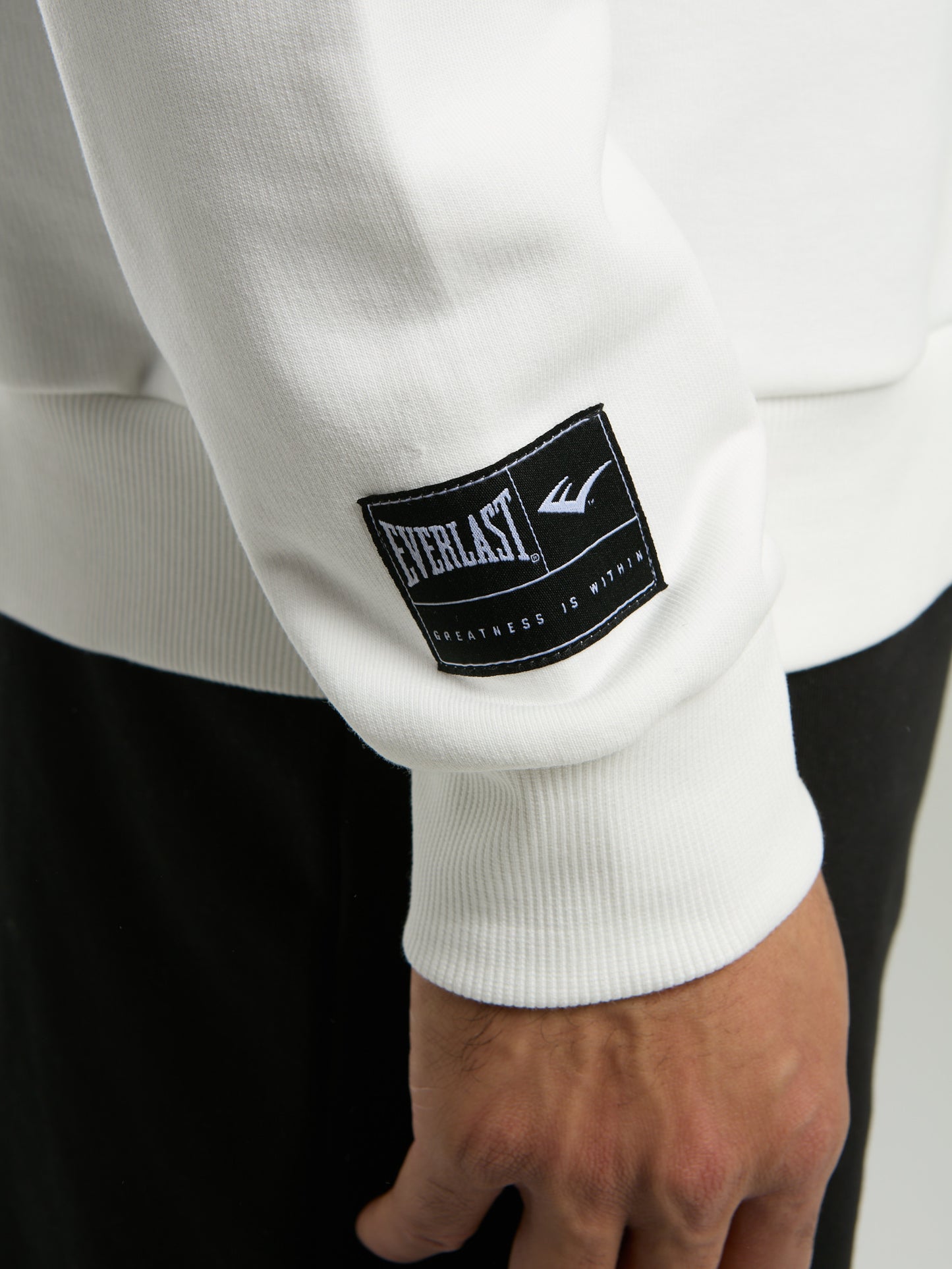 Ever Essentials Comfort Beyaz Erkek Sweatshirt