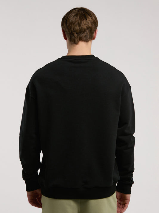 Ever Essentials Comfort Siyah Erkek Sweatshirt