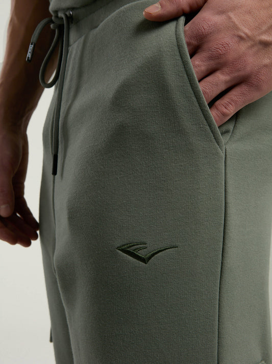 Ever Essentials Regular Haki Erkek Kargo Cepli Jogger
