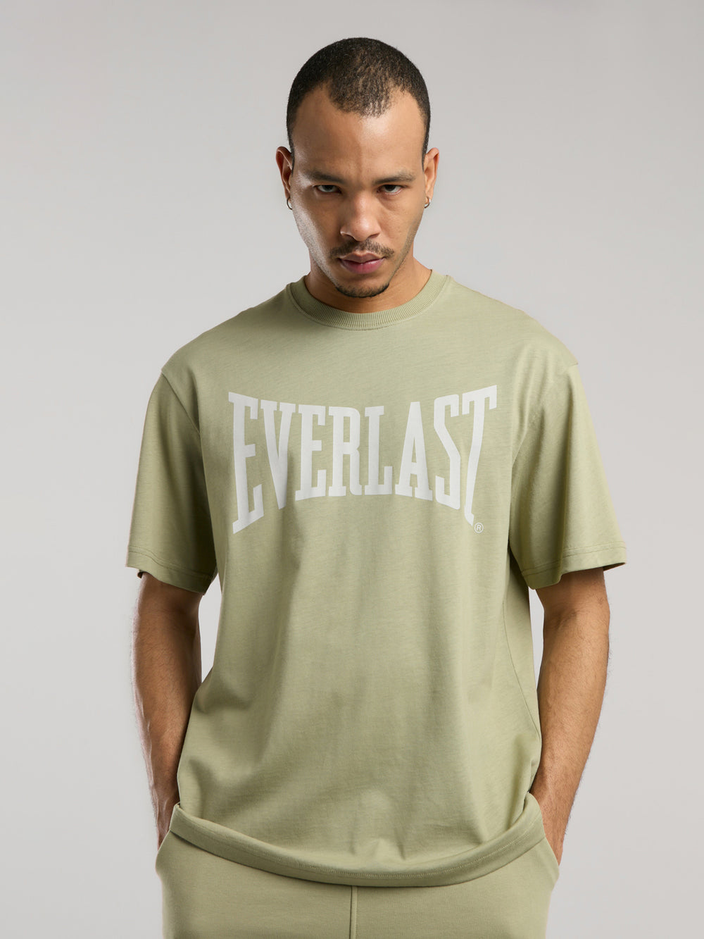 Ever Classics Comfort Logo Yeşil Erkek Tişört