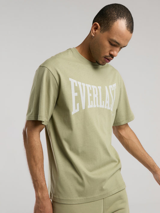 Ever Classics Comfort Logo Yeşil Erkek Tişört