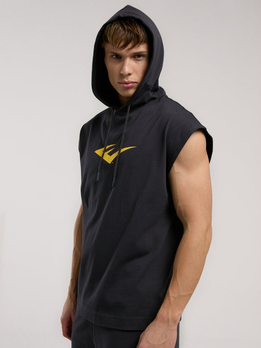 Ever Classics Oversize Füme Erkek Kolsuz Sweatshirt