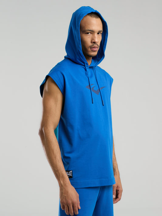 Ever Classics Oversize Koyu İndigo Erkek Kolsuz Sweatshirt
