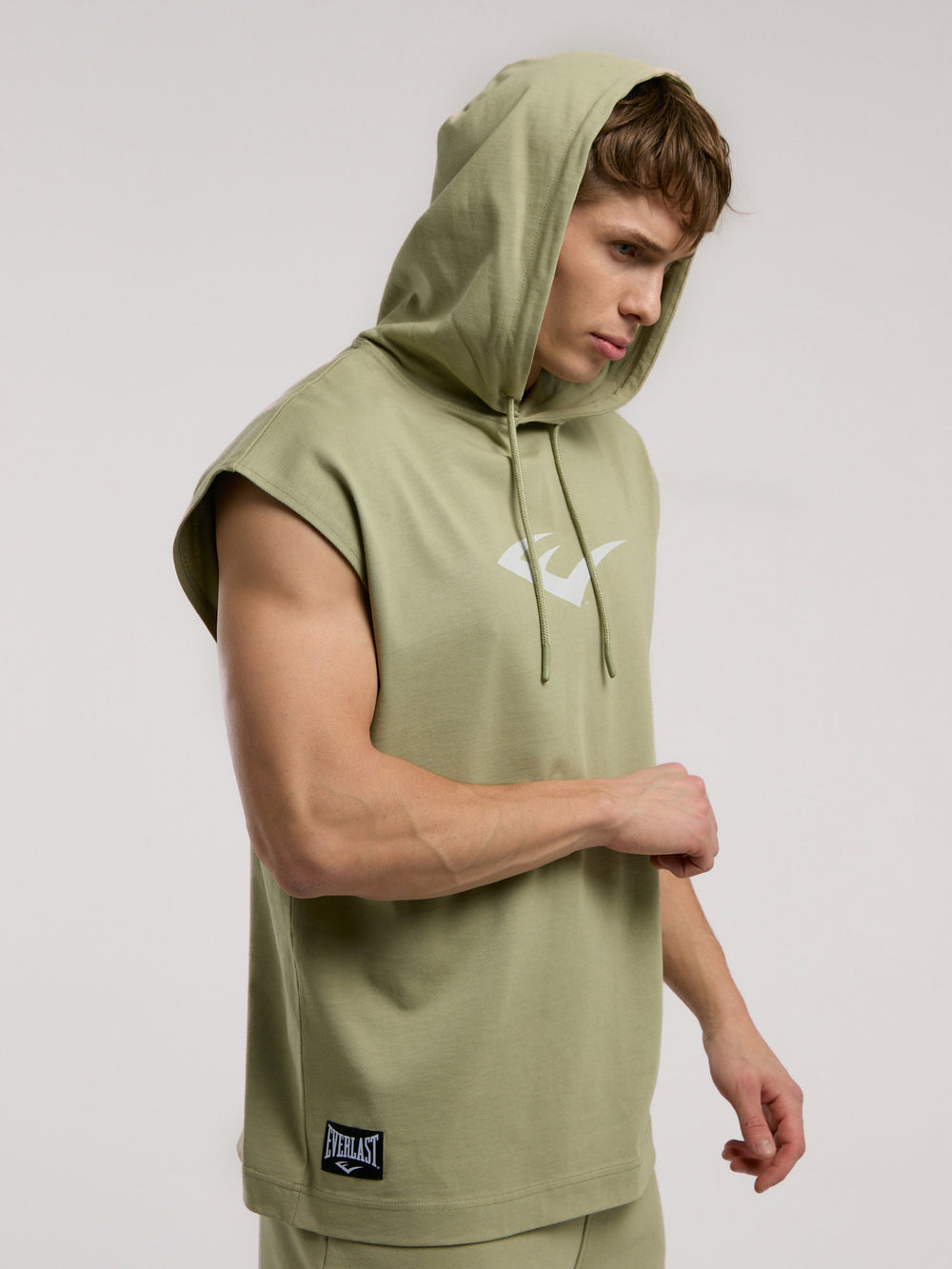 Ever Classics Oversize Yeşil Erkek Kolsuz Sweatshirt