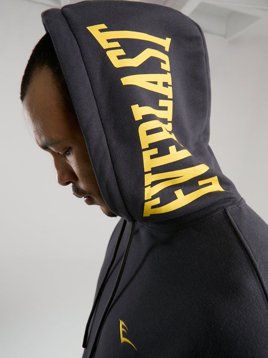 Ever Classics  Comfort Füme Kapüşon Baskılı Erkek Sweatshirt