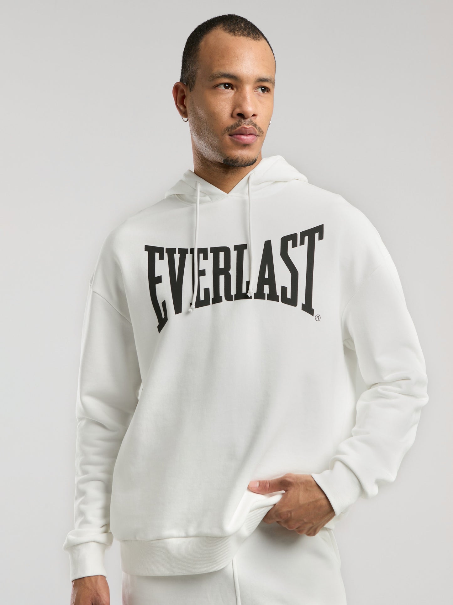 Ever Classics  Comfort Beyaz  Kapüşonlu  Erkek Sweatshirt