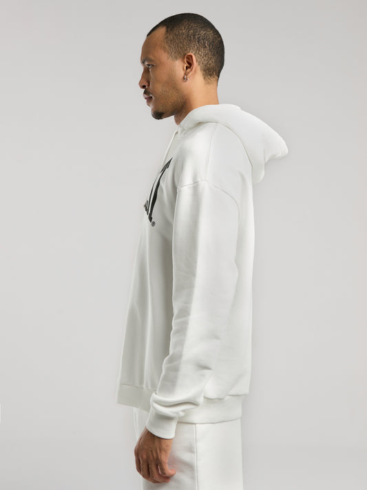 Ever Classics  Comfort Beyaz  Kapüşonlu  Erkek Sweatshirt
