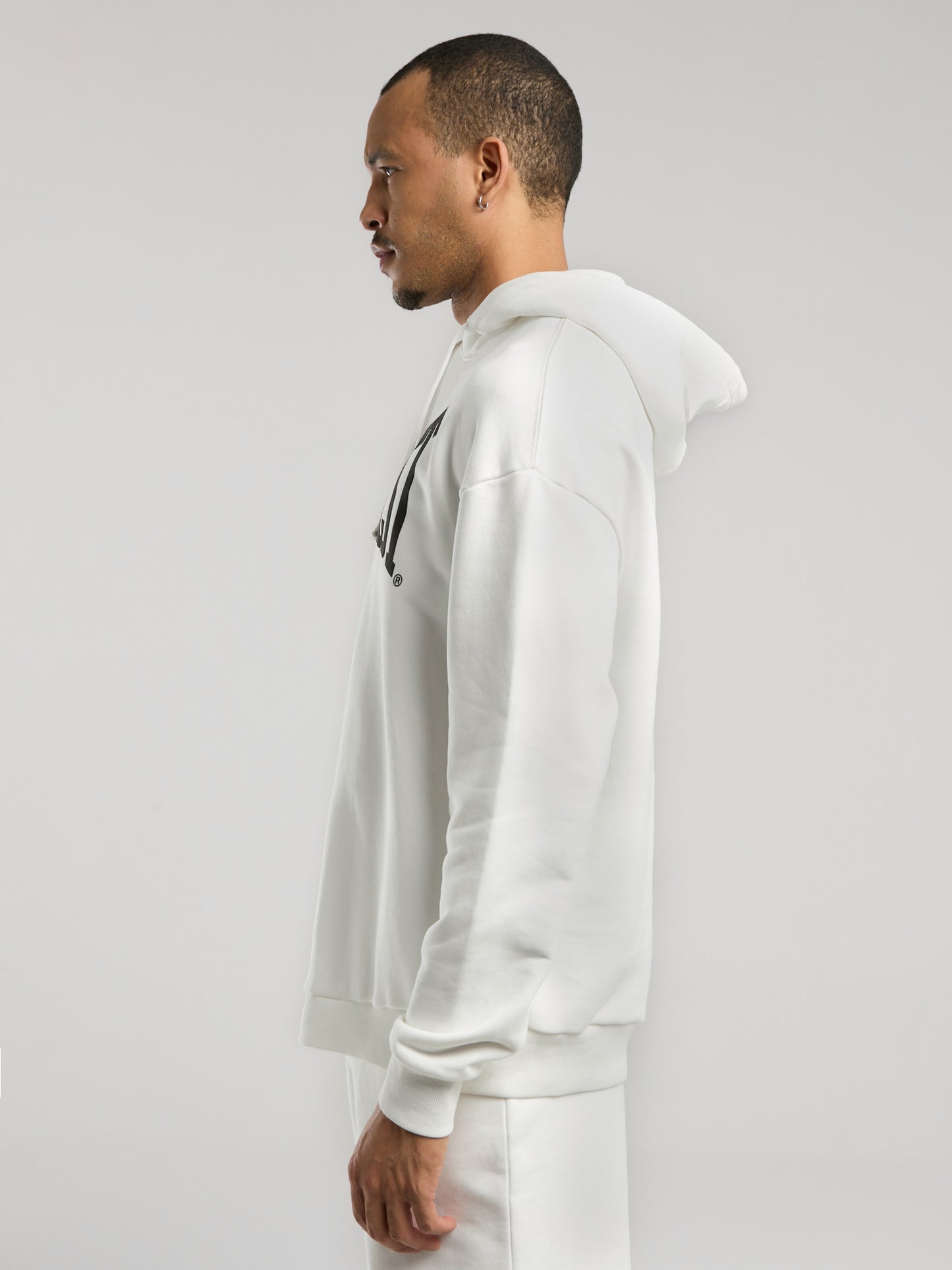Ever Classics  Comfort Beyaz  Kapüşonlu  Erkek Sweatshirt