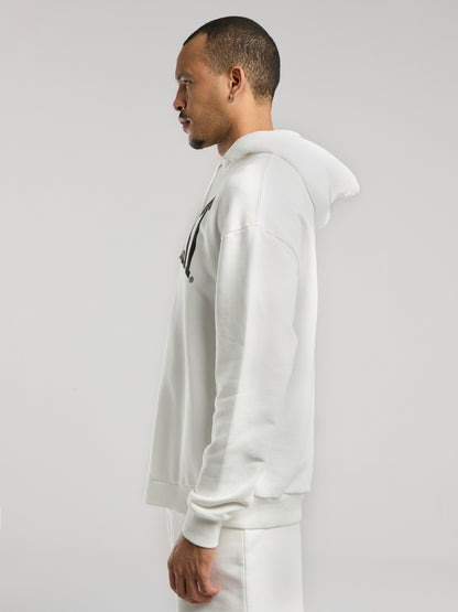 Ever Classics  Comfort Beyaz  Kapüşonlu  Erkek Sweatshirt