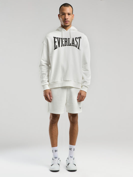 Ever Classics  Comfort Beyaz  Kapüşonlu  Erkek Sweatshirt