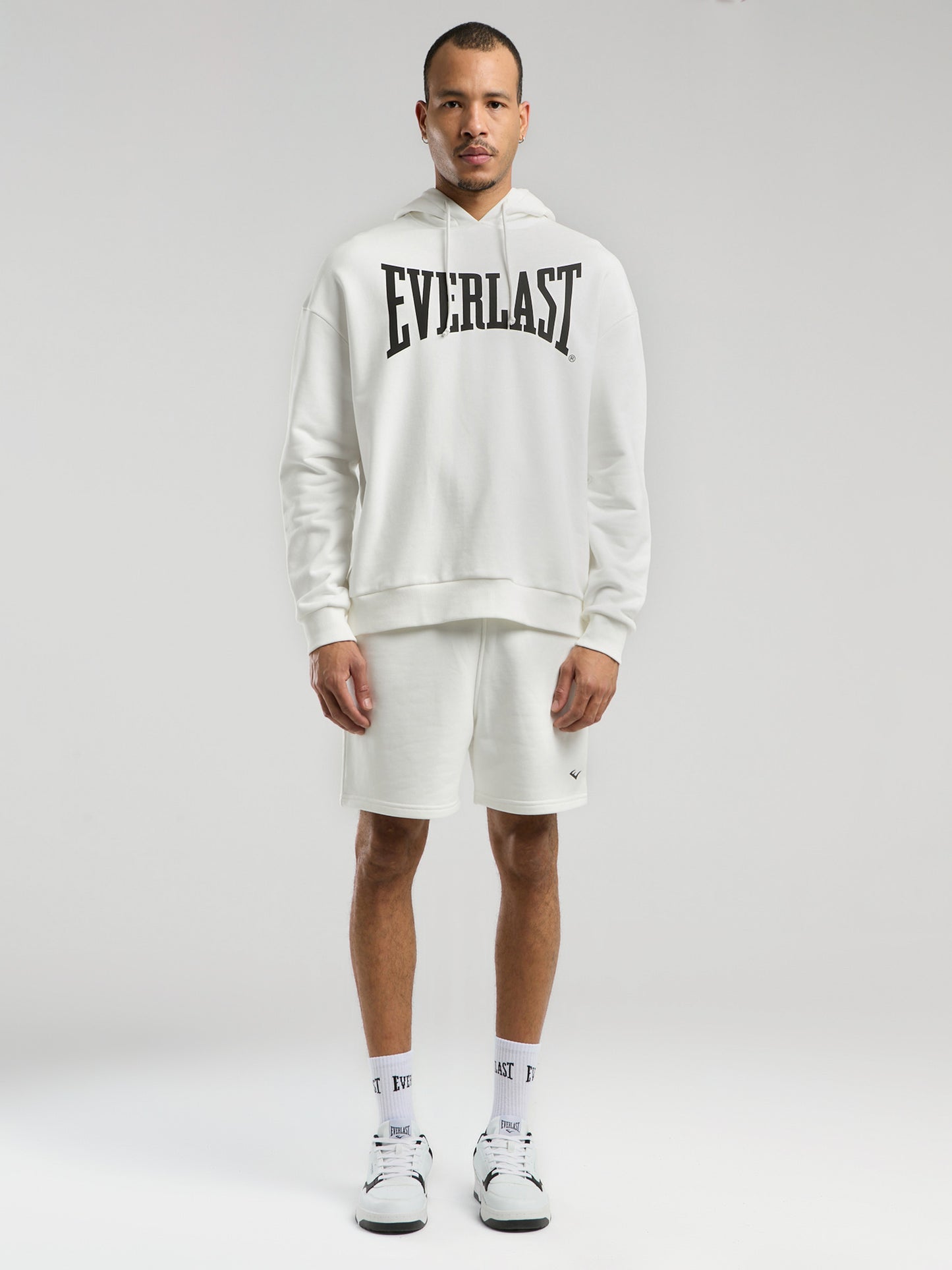 Ever Classics  Comfort Beyaz  Kapüşonlu  Erkek Sweatshirt