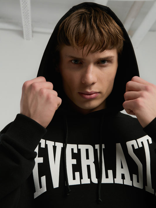 Ever Classics  Comfort Siyah Kapüşonlu Erkek Sweatshirt