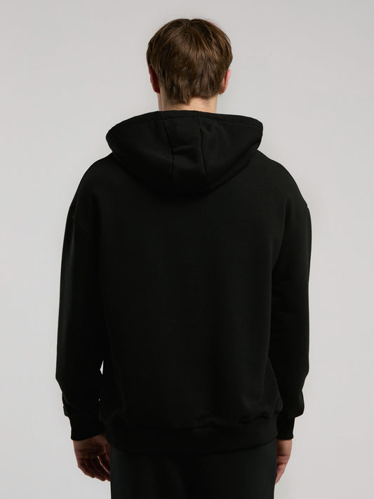 Ever Classics  Comfort Siyah Kapüşonlu Erkek Sweatshirt