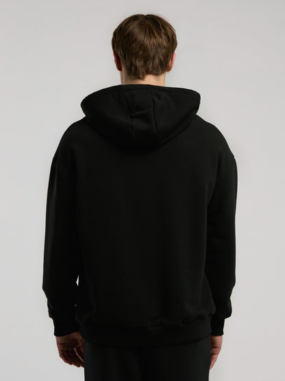 Ever Classics  Comfort Siyah Kapüşonlu Erkek Sweatshirt