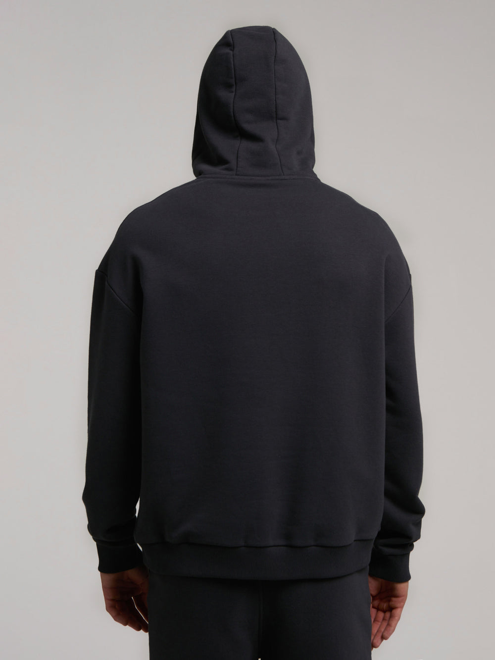 Ever Classics Comfort Füme Kapüşonlu Erkek Sweatshirt