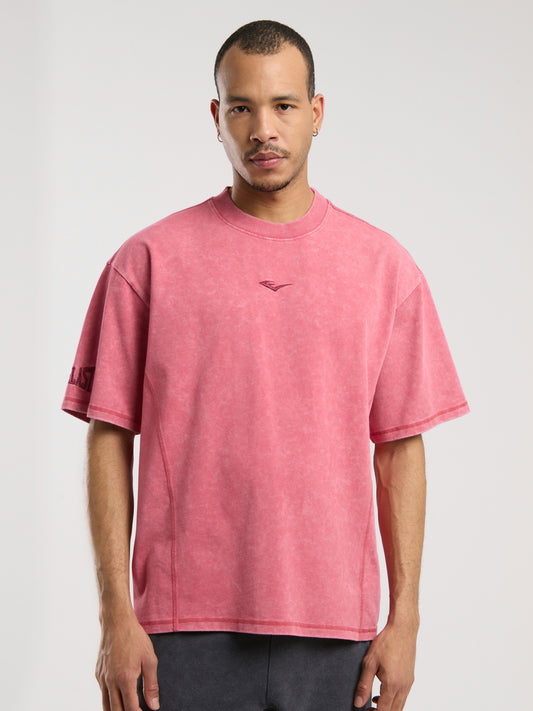 Everlast Ny Street Oversize Açık Kırmızı  Erkek Tişört
