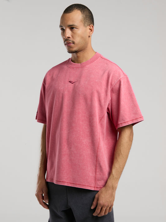 Everlast Ny Street Oversize Açık Kırmızı  Erkek Tişört