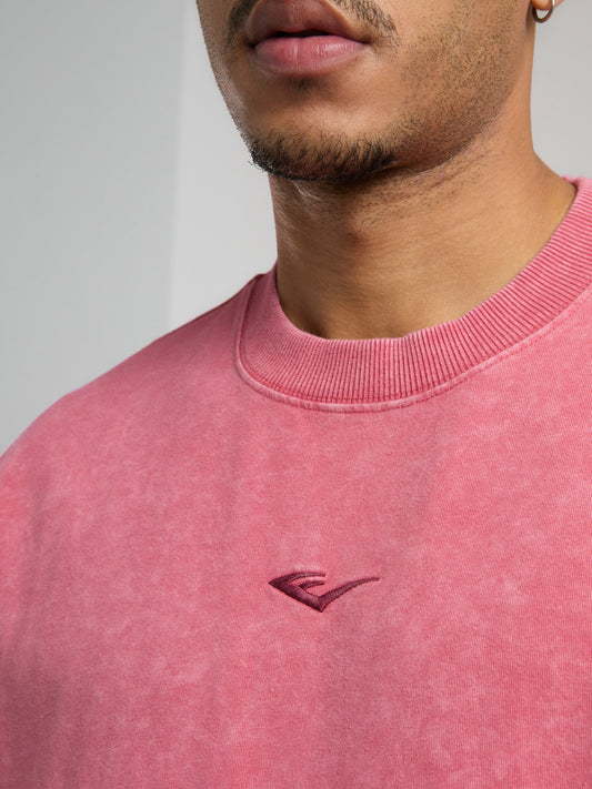 Everlast Ny Street Oversize Açık Kırmızı  Erkek Tişört