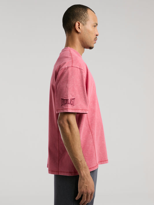 Everlast Ny Street Oversize Açık Kırmızı  Erkek Tişört