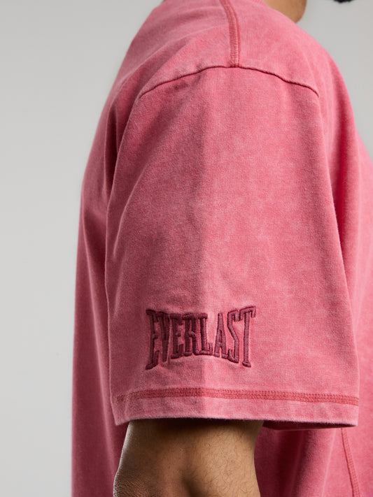 Everlast Ny Street Oversize Açık Kırmızı  Erkek Tişört