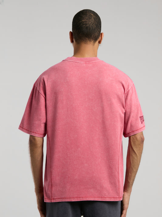 Everlast Ny Street Oversize Açık Kırmızı  Erkek Tişört