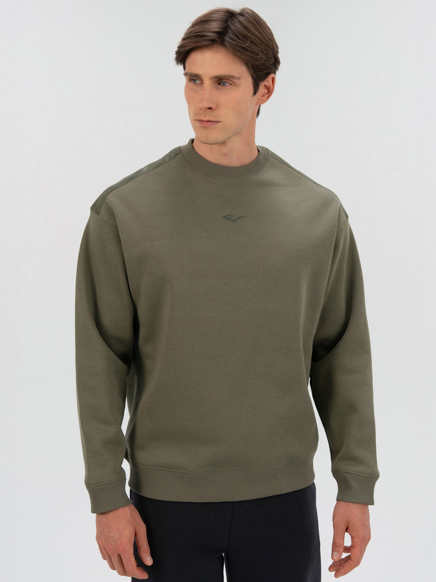 Everlast Boxing Club 2.0 Haki Erkek Sweatshirt