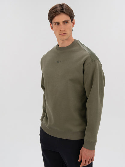 Everlast Boxing Club 2.0 Haki Erkek Sweatshirt