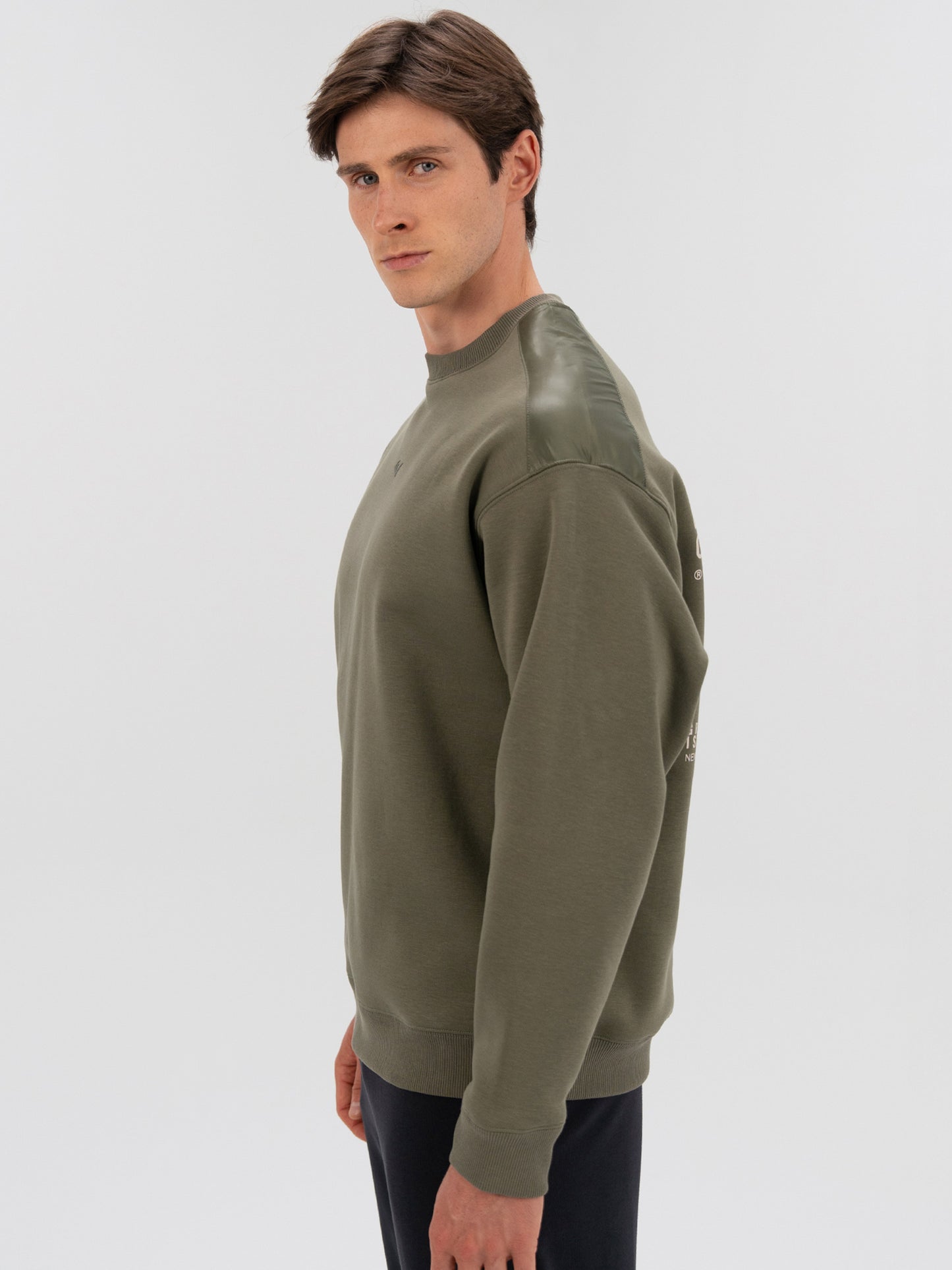 Everlast Boxing Club 2.0 Haki Erkek Sweatshirt