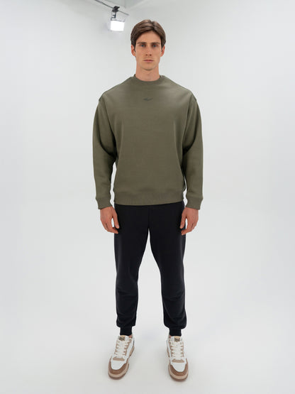 Everlast Boxing Club 2.0 Haki Erkek Sweatshirt