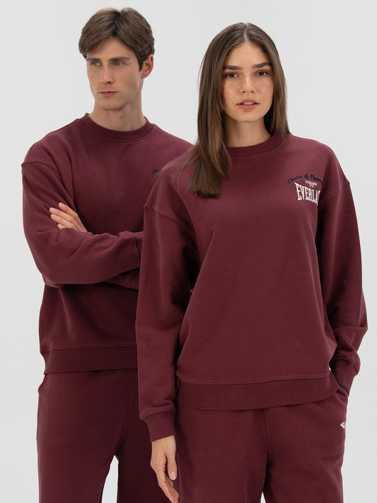 Everlast Heritage Champions Mürdüm Unisex Sweatshirt