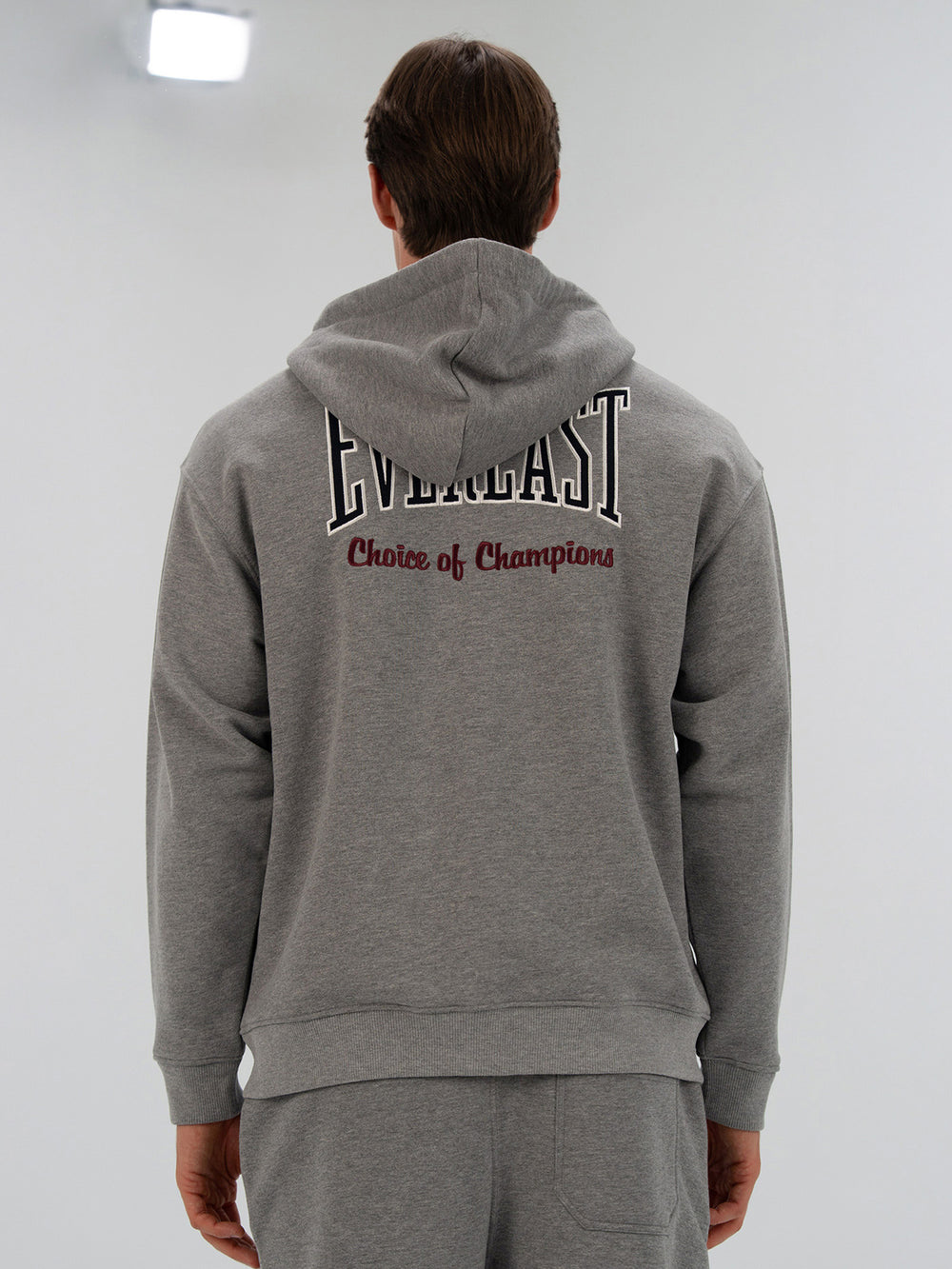 Everlast Heritage Champions Gri Unisex Full Zip Sweatshirt
