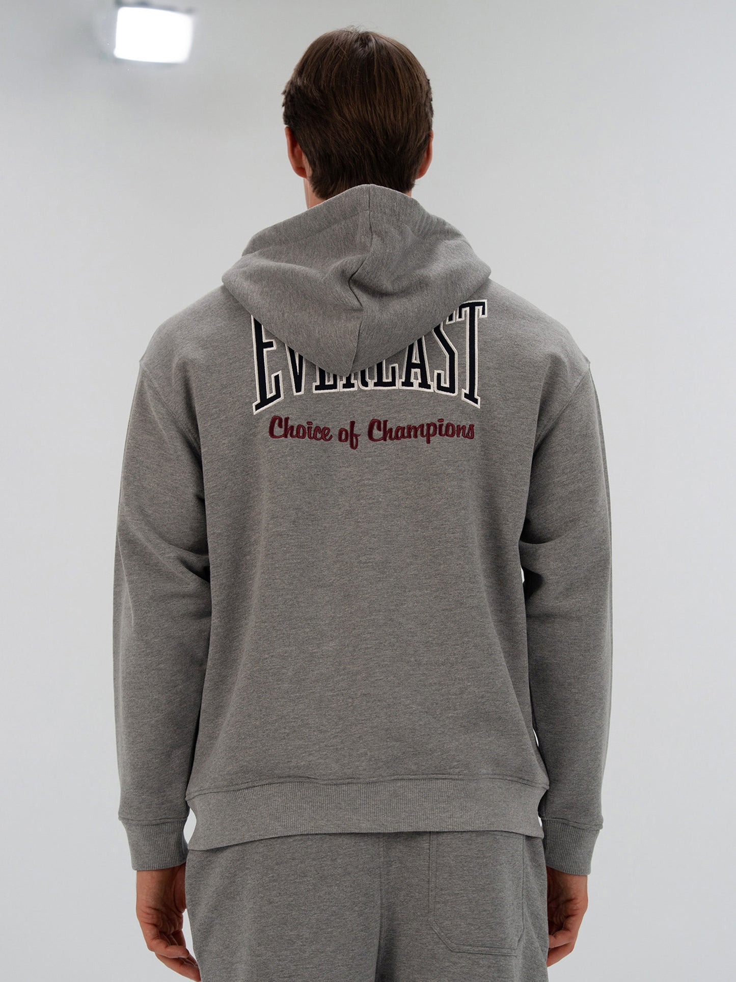 Everlast Heritage Champions Gri Unisex Full Zip Sweatshirt