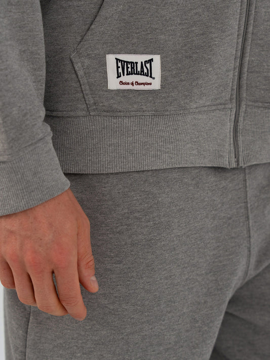 Everlast Heritage Champions Gri Unisex Full Zip Sweatshirt