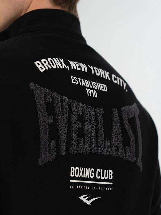 Everlast Bronx NYC Half Zip Regular Siyah Erkek Sweatshirt