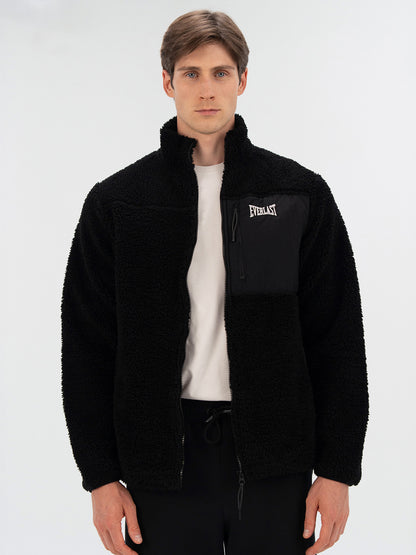 Everlast Winter Essentials Siyah Erkek Full Zip Sherpa Sweat