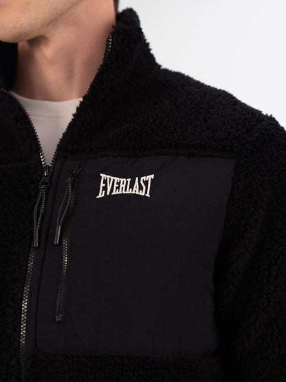 Everlast Winter Essentials Siyah Erkek Full Zip Sherpa Sweat