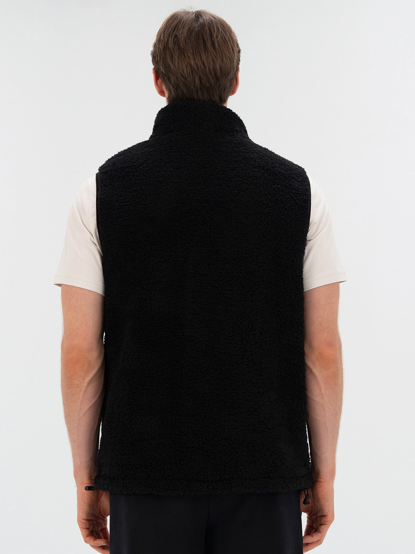 Everlast Winter Essentials Siyah Erkek Full Zip Sherpa Yelek